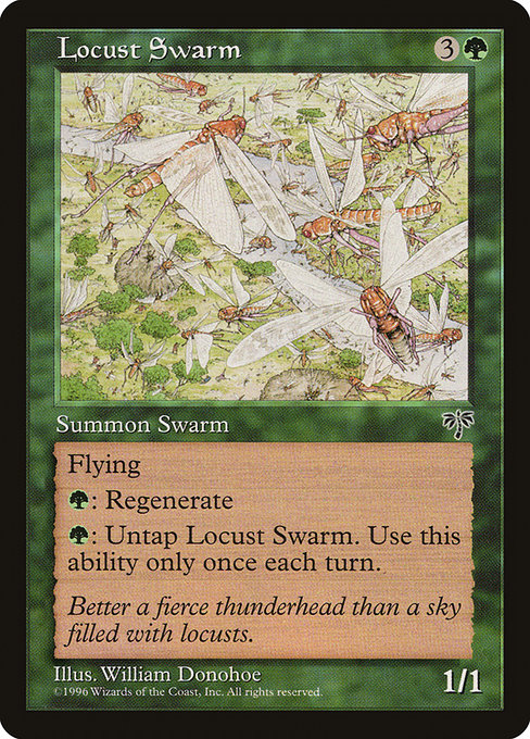 Locust Swarm - Mirage Uncommon Card
