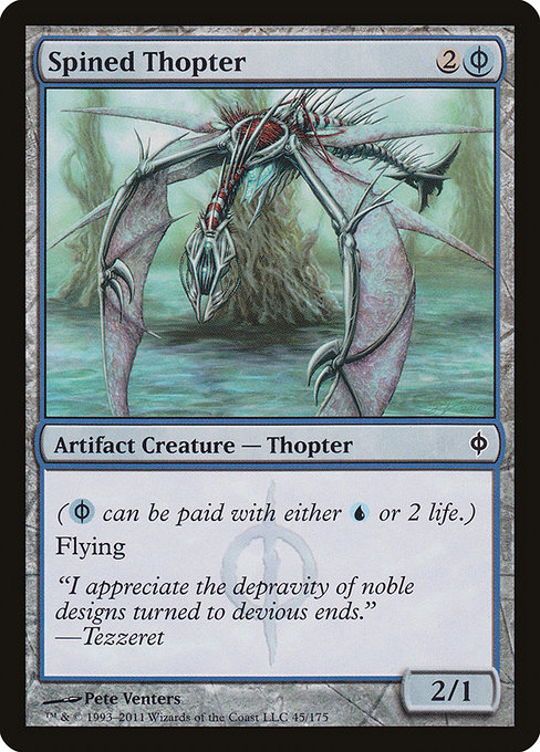 Spined Thopter - New Phyrexia Common Card