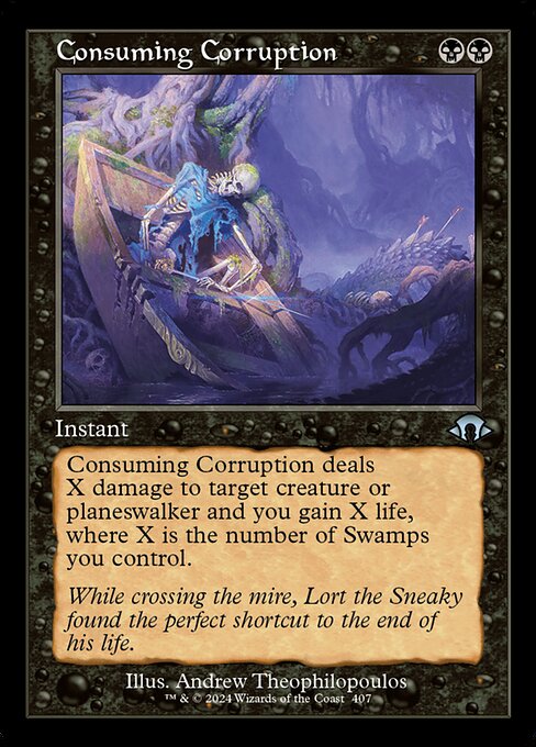 Consuming Corruption - Modern Horizons 3 Uncommon Card