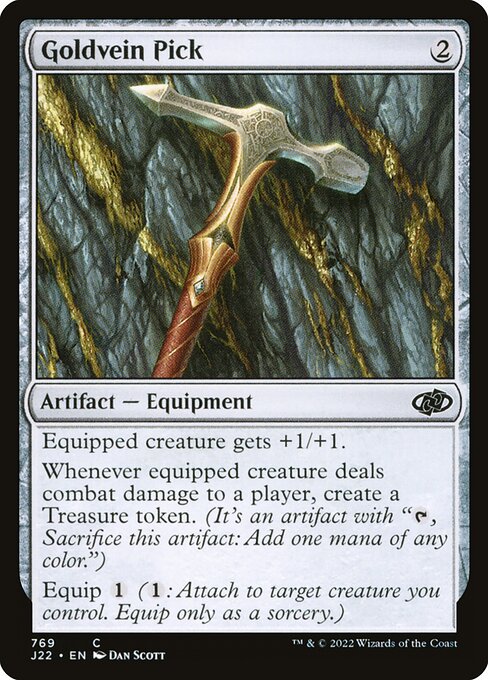 Goldvein Pick - Jumpstart 2022 Common Card