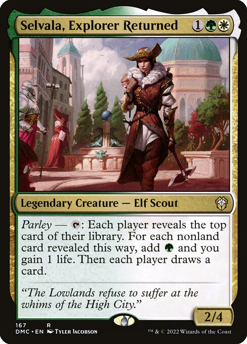 Selvala, Explorer Returned - Dominaria United Commander Rare Card