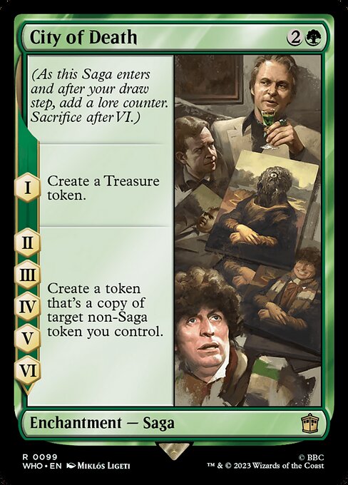 City of Death - Doctor Who Rare Card