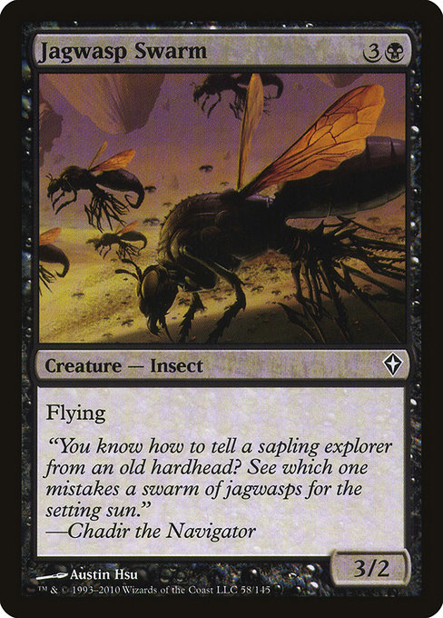 Jagwasp Swarm - Worldwake Common Card