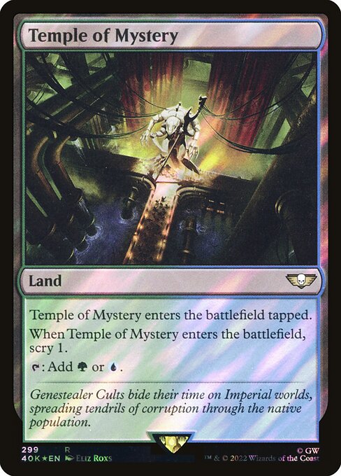 Temple of Mystery - Warhammer 40,000 Commander Rare Card