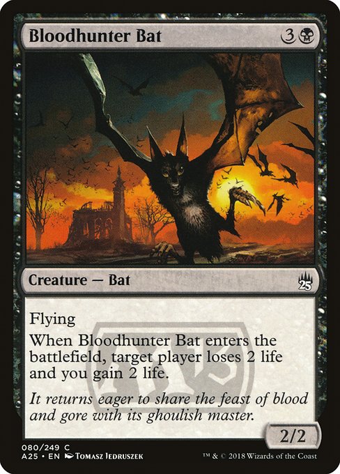Bloodhunter Bat - Masters 25 Common Card