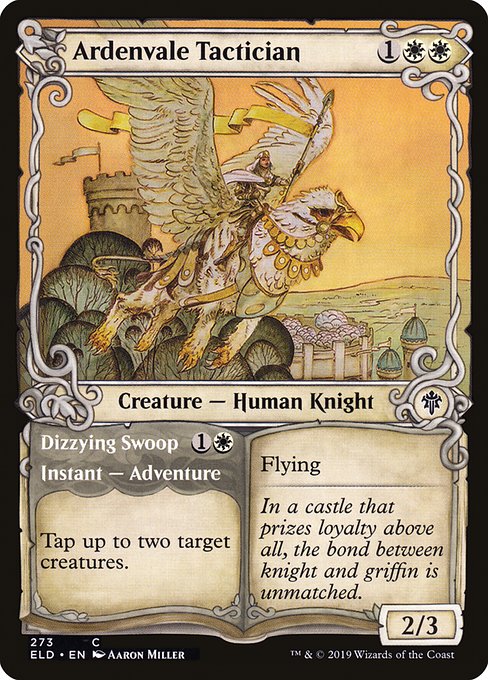 Ardenvale Tactician // Dizzying Swoop - Throne of Eldraine Common Card