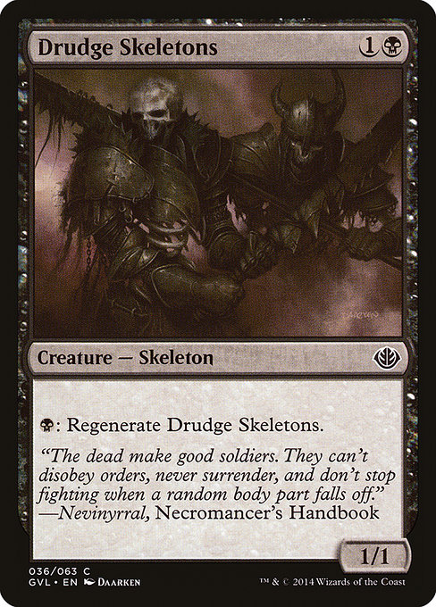 Drudge Skeletons - Duel Decks Anthology: Garruk vs. Liliana Common Card