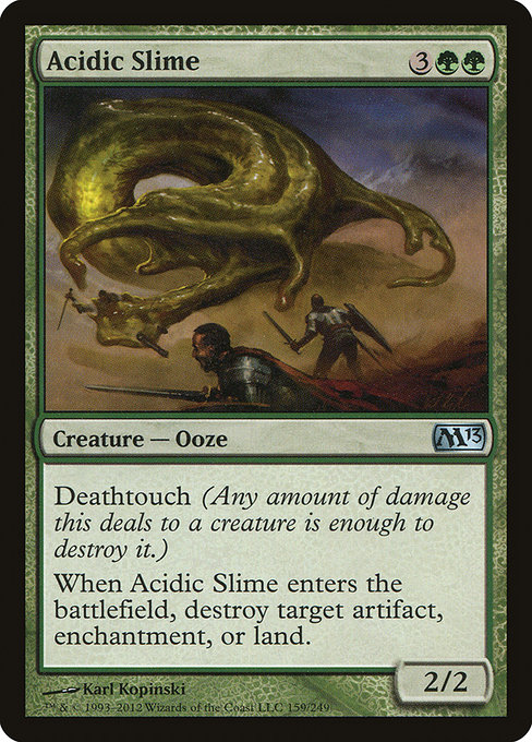 Acidic Slime - Magic 2013 Uncommon Card