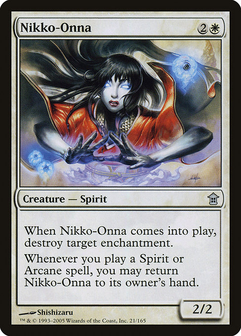 Nikko-Onna - Saviors of Kamigawa Uncommon Card