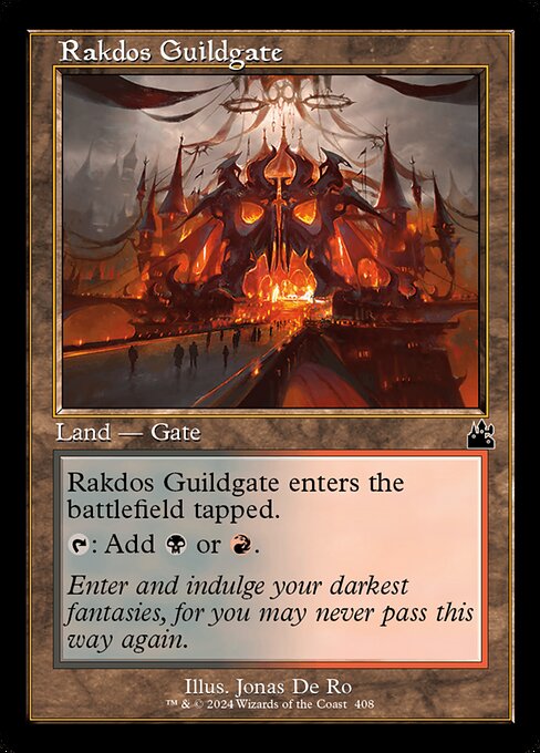 Rakdos Guildgate - Ravnica Remastered Common Card