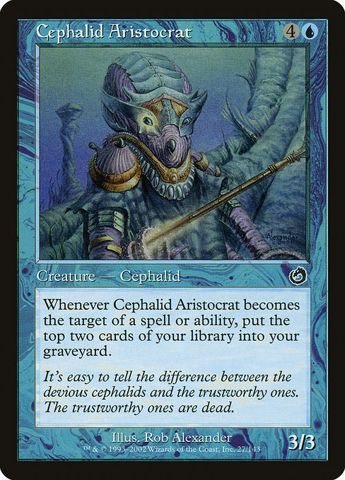 Cephalid Aristocrat - Torment Common Card