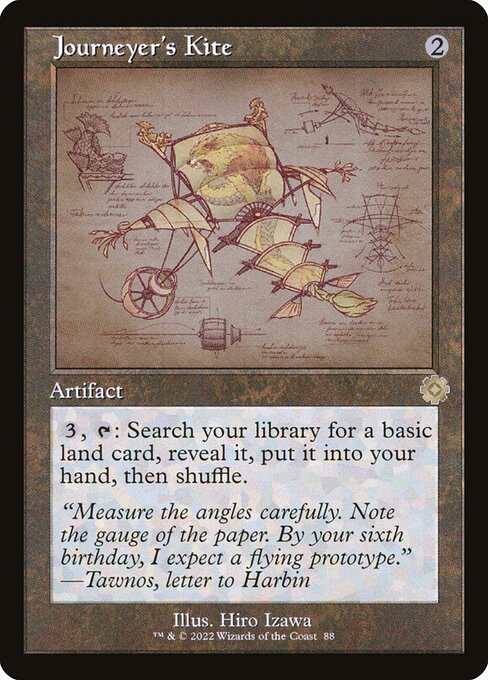 Journeyer's Kite - The Brothers' War Retro Artifacts Rare Card