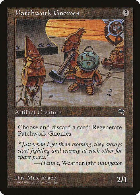 Patchwork Gnomes - Tempest Uncommon Card