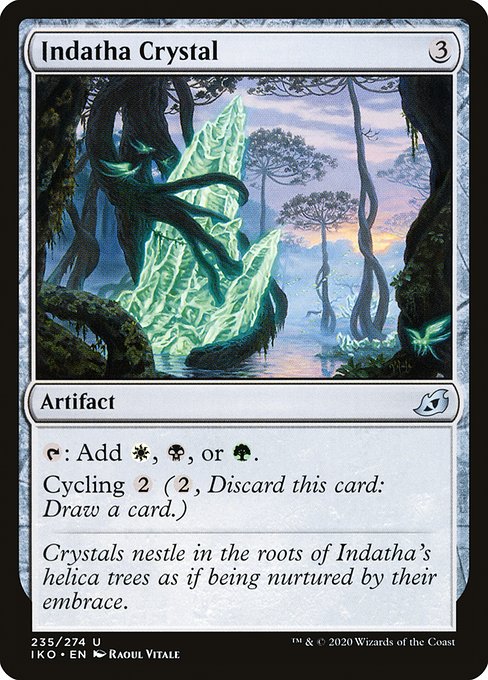 Indatha Crystal - Ikoria: Lair of Behemoths Uncommon Card