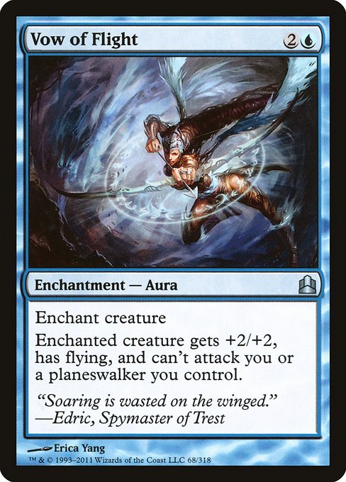 Vow of Flight - Commander 2011 Uncommon Card