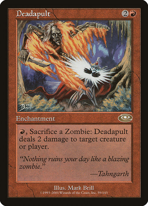 Deadapult - Planeshift Rare Card