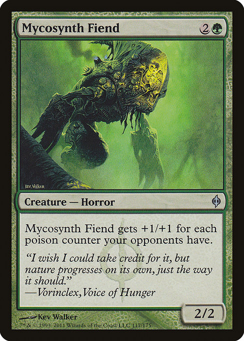 Mycosynth Fiend - New Phyrexia Uncommon Card