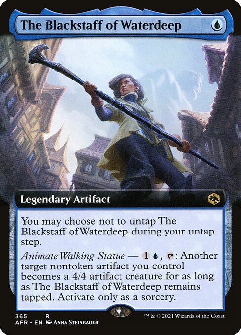 The Blackstaff of Waterdeep - Adventures in the Forgotten Realms Rare Card