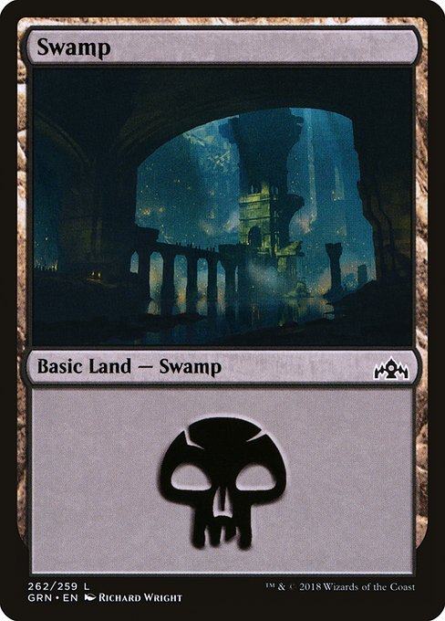Swamp - Guilds of Ravnica Common Card