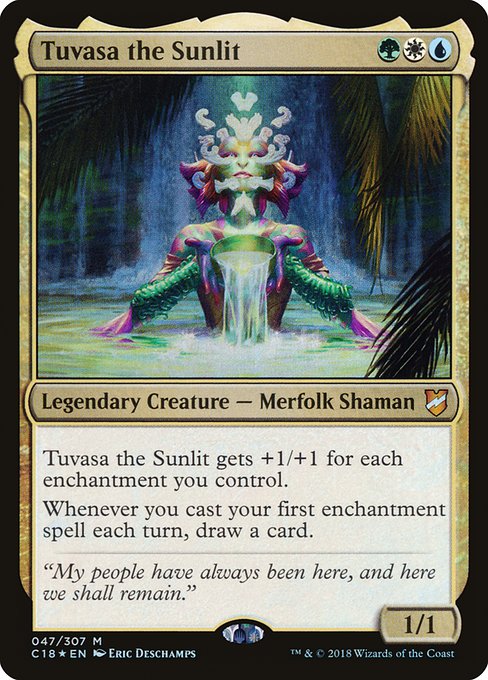 Tuvasa the Sunlit - Commander 2018 Mythic Card