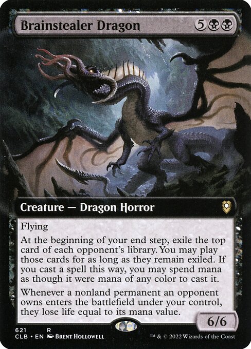 Brainstealer Dragon - Commander Legends: Battle for Baldur's Gate Rare Card