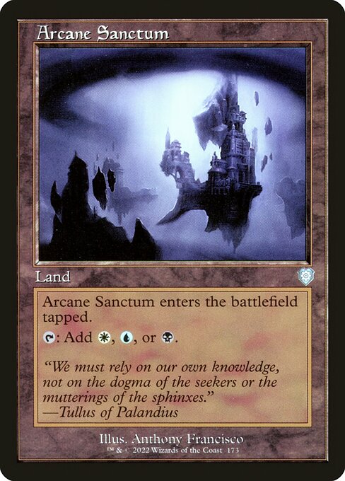 Arcane Sanctum - The Brothers' War Commander Uncommon Card