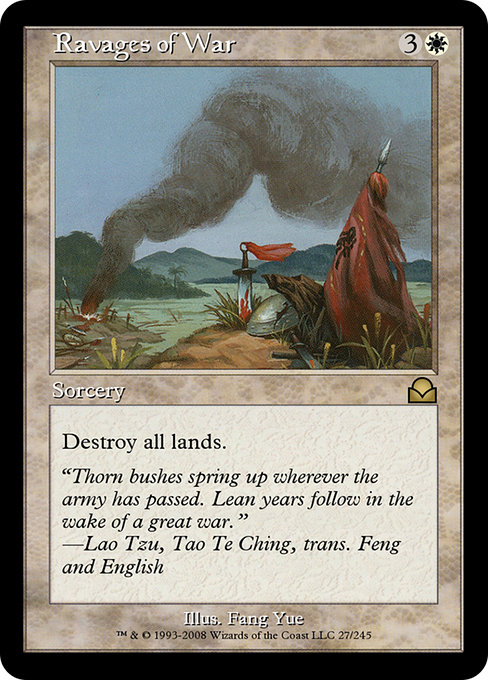 Ravages of War - Masters Edition II Rare Card