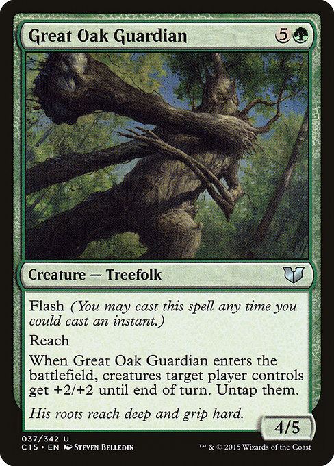 Great Oak Guardian - Commander 2015 Uncommon Card