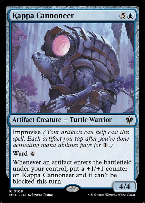 Kappa Cannoneer - Murders at Karlov Manor Commander Rare Card