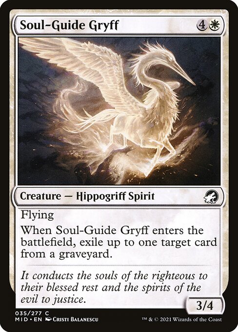 Soul-Guide Gryff - Innistrad: Midnight Hunt Common Card