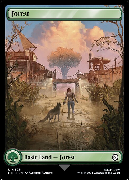 Forest - Fallout Common Card