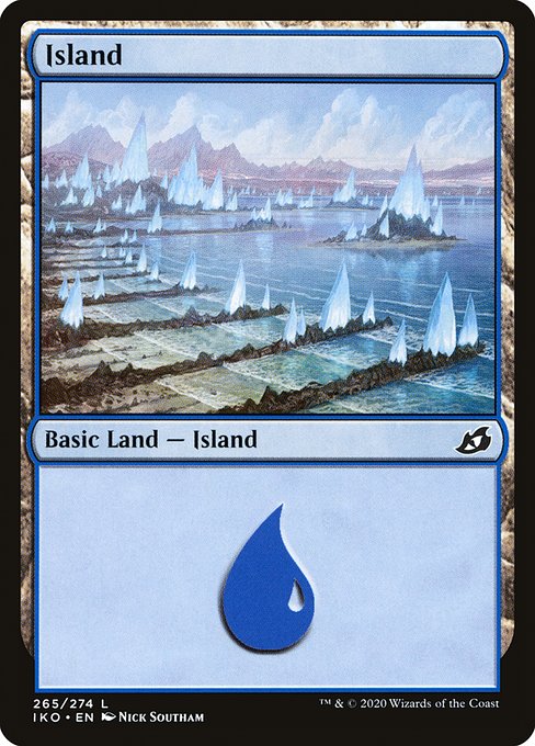 Island - Ikoria: Lair of Behemoths Common Card