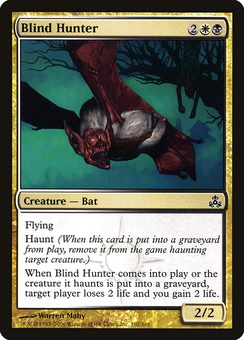 Blind Hunter - Guildpact Common Card