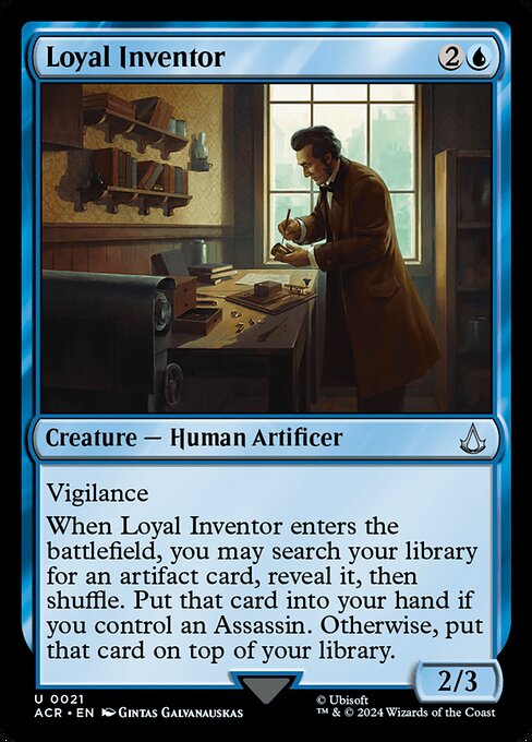 Loyal Inventor - Assassin's Creed Uncommon Card
