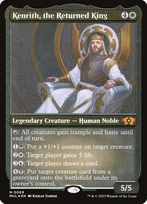 Kenrith, the Returned King - Multiverse Legends Mythic Card
