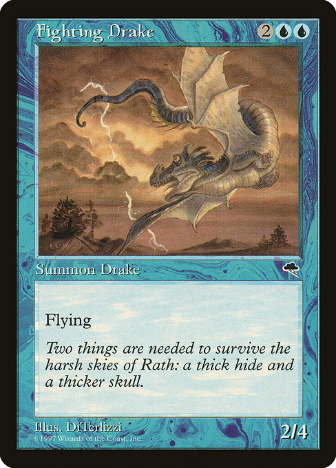 Fighting Drake - Tempest Uncommon Card