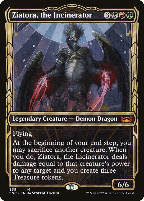 Ziatora, the Incinerator - Streets of New Capenna Mythic Card