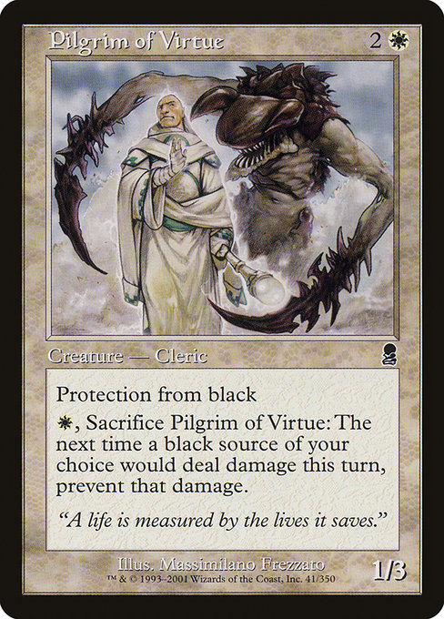 Pilgrim of Virtue - Odyssey Common Card