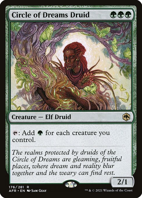 Circle of Dreams Druid - Adventures in the Forgotten Realms Rare Card
