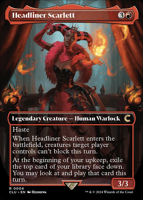 Headliner Scarlett - Ravnica: Clue Edition Rare Card