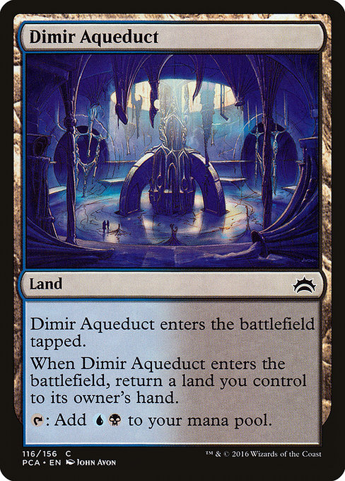 Dimir Aqueduct - Planechase Anthology Common Card