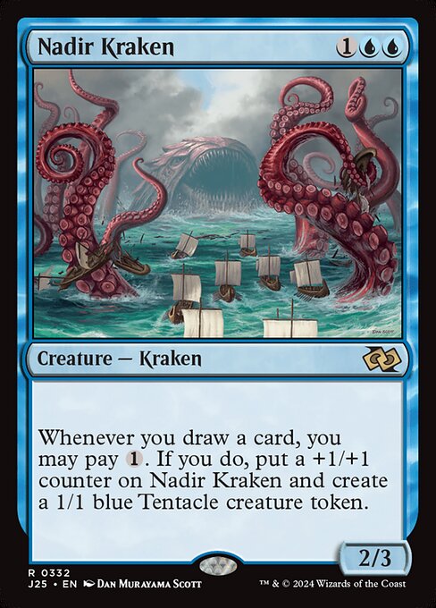 Nadir Kraken - Foundations Jumpstart Rare Card
