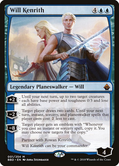 Will Kenrith - Battlebond Mythic Card