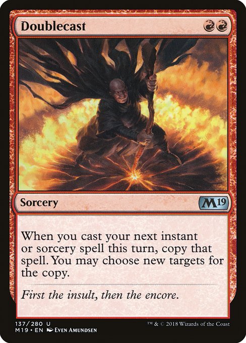 Doublecast - Core Set 2019 Uncommon Card