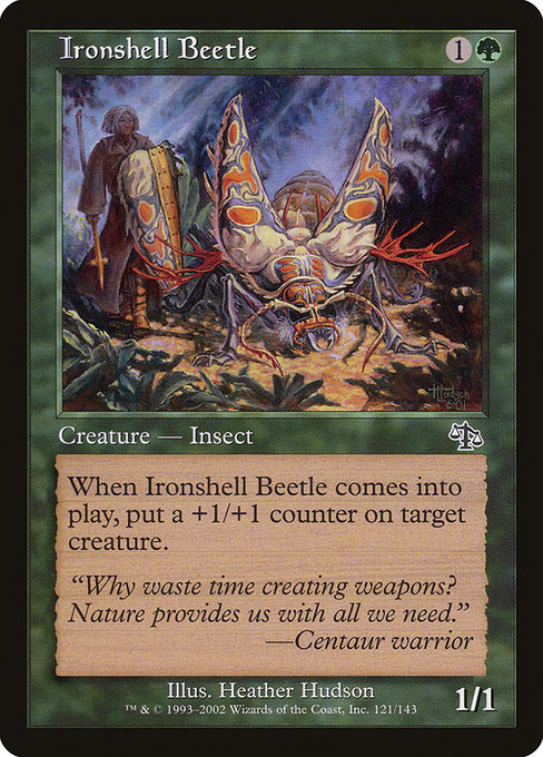 Ironshell Beetle - Judgment Common Card