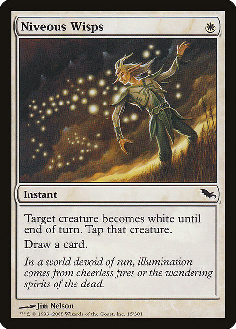 Niveous Wisps - Shadowmoor Common Card