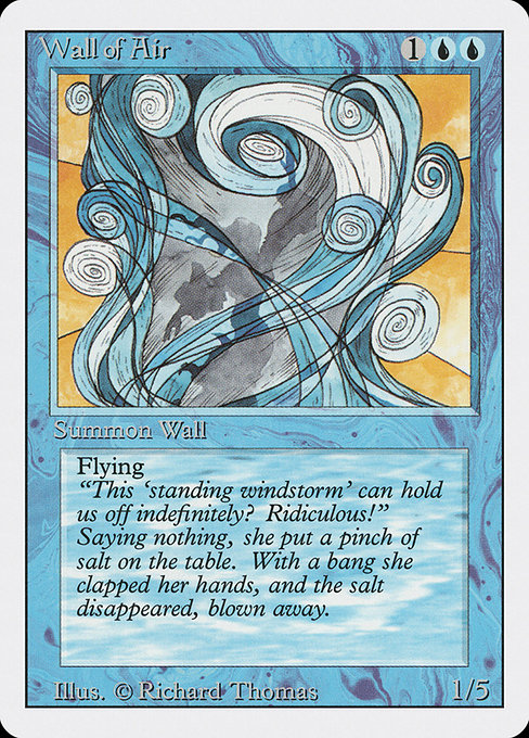Wall of Air - Revised Edition Uncommon Card