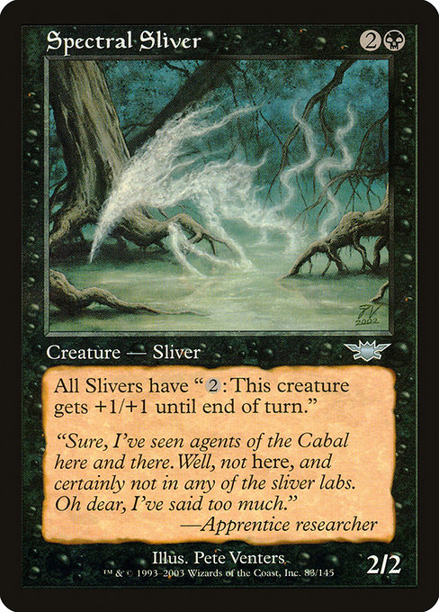 Spectral Sliver - Legions Uncommon Card