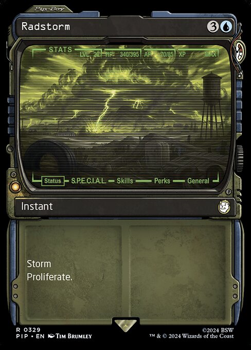Radstorm - Fallout Rare Card