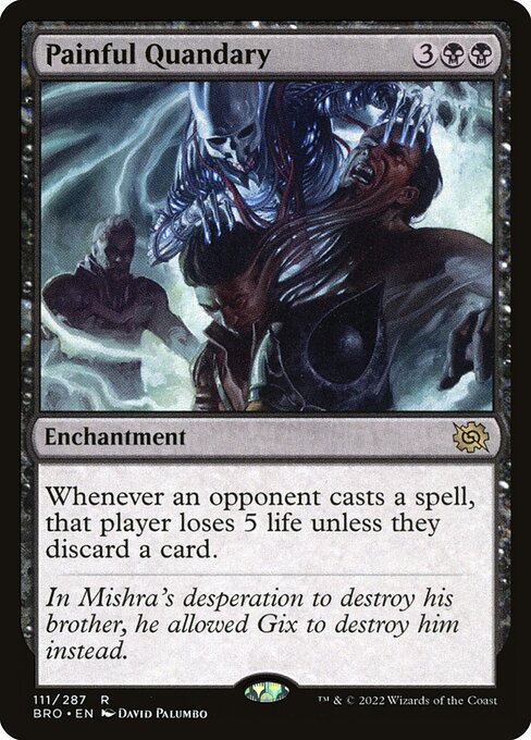 Painful Quandary - The Brothers' War Rare Card